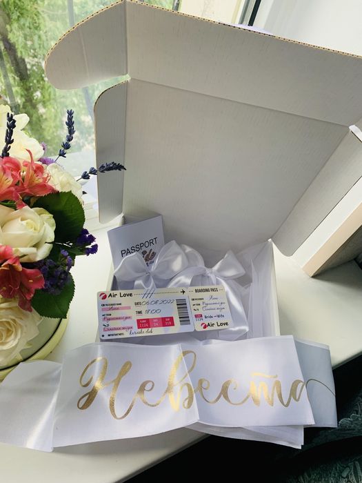 набор девичник hen party bride box