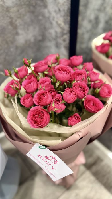 Свежие красивые букеты