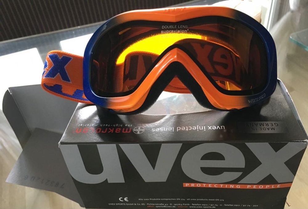 Детска Ски каска и очила