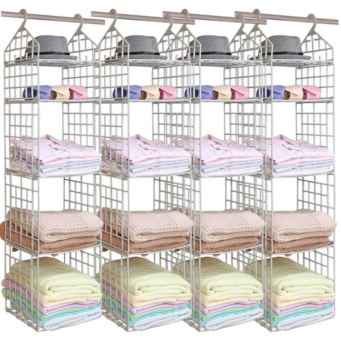 Oferta 4 Bucati x Raft pliabil pentru depozitare cu 5 rafturi