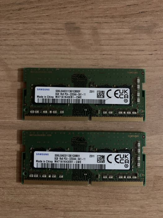Оперативная память Озу ddr4 8gb