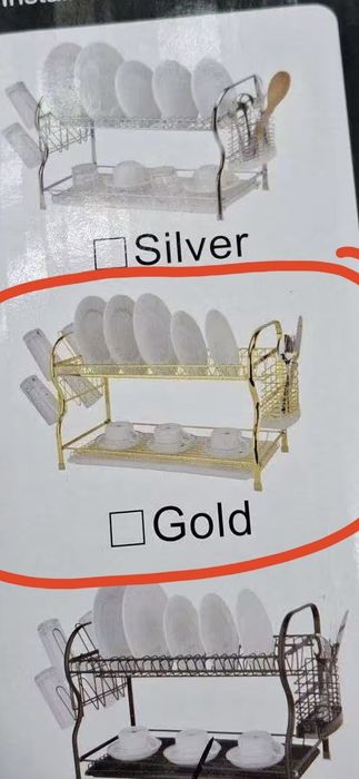 Idishlar uchun sushilka Alumin ligi zanglamidi sifatli