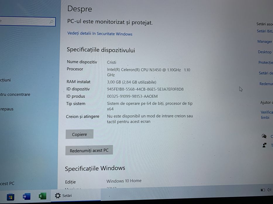 Allview Allbook X 3gb ram/eMMC 32 GB + SSD M.2 240 GB Windows 10