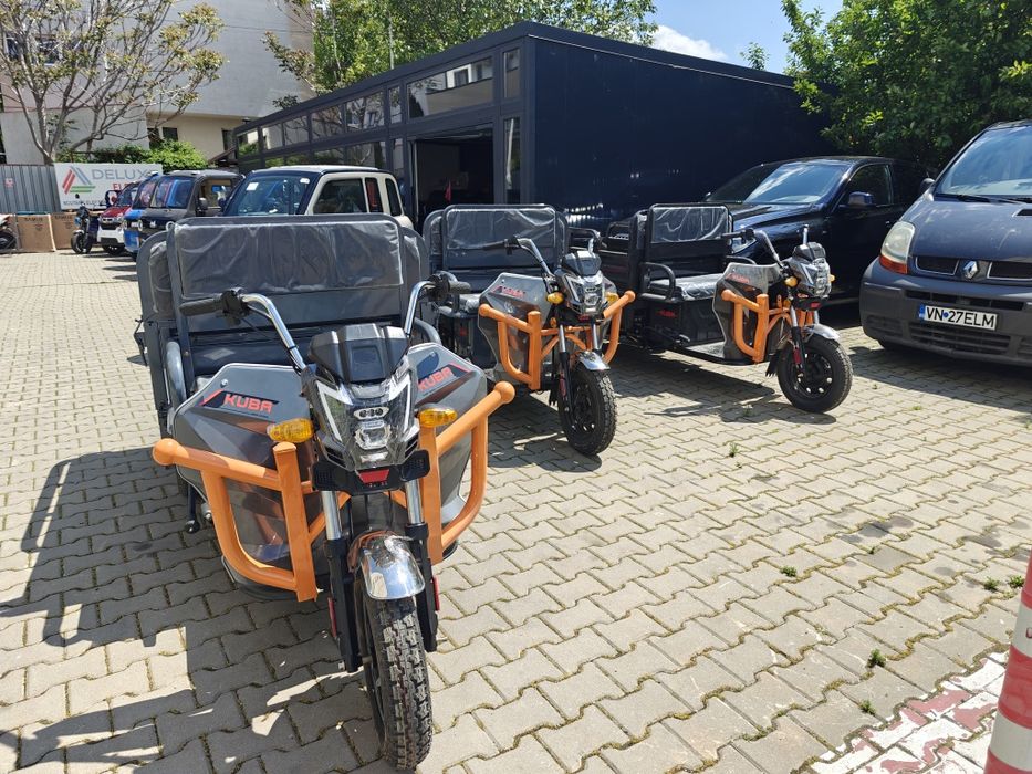 Tricicleta KUBA 3000W CARGO NOU !, Autonomie 70Km  Bena Basculabila