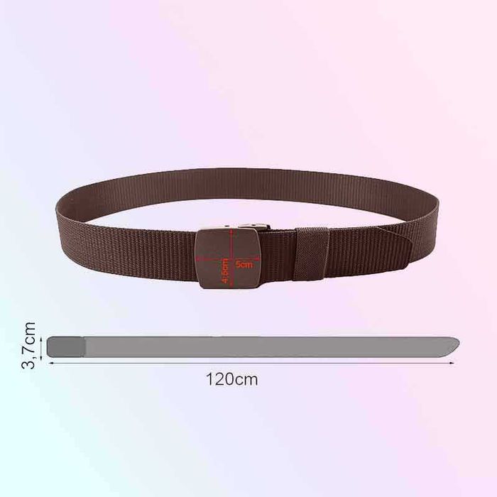 Тактически военен survival колан за панталон с пластмасова катарама