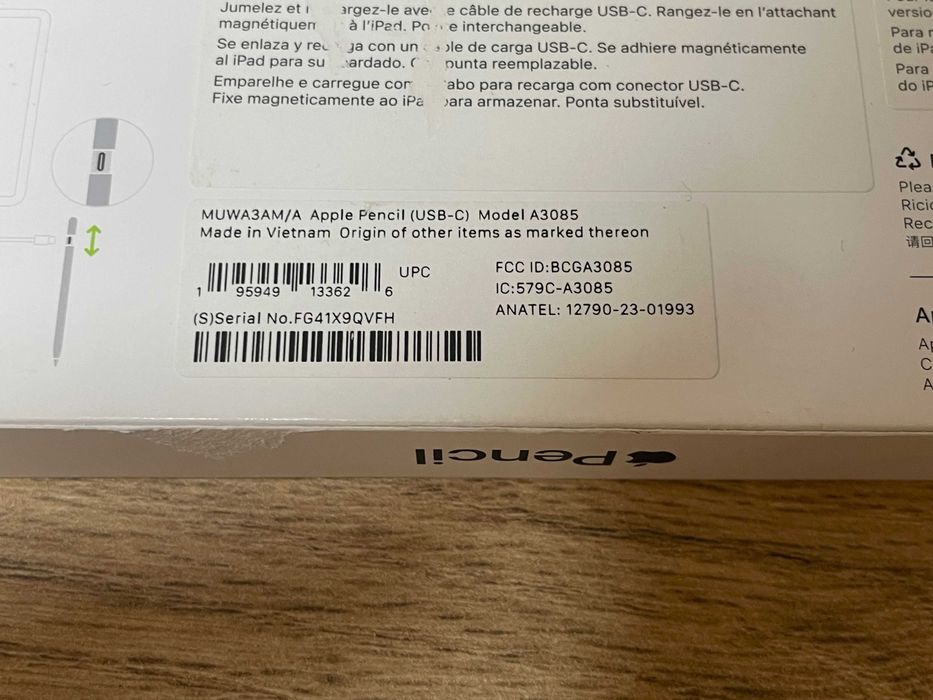 (Предзаказ) Оригинальный Apple Pencil (USB-C)