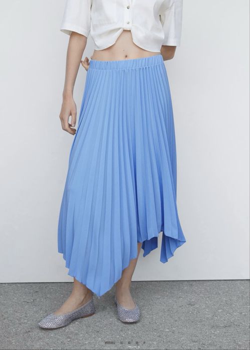 Плисирана пола Mango