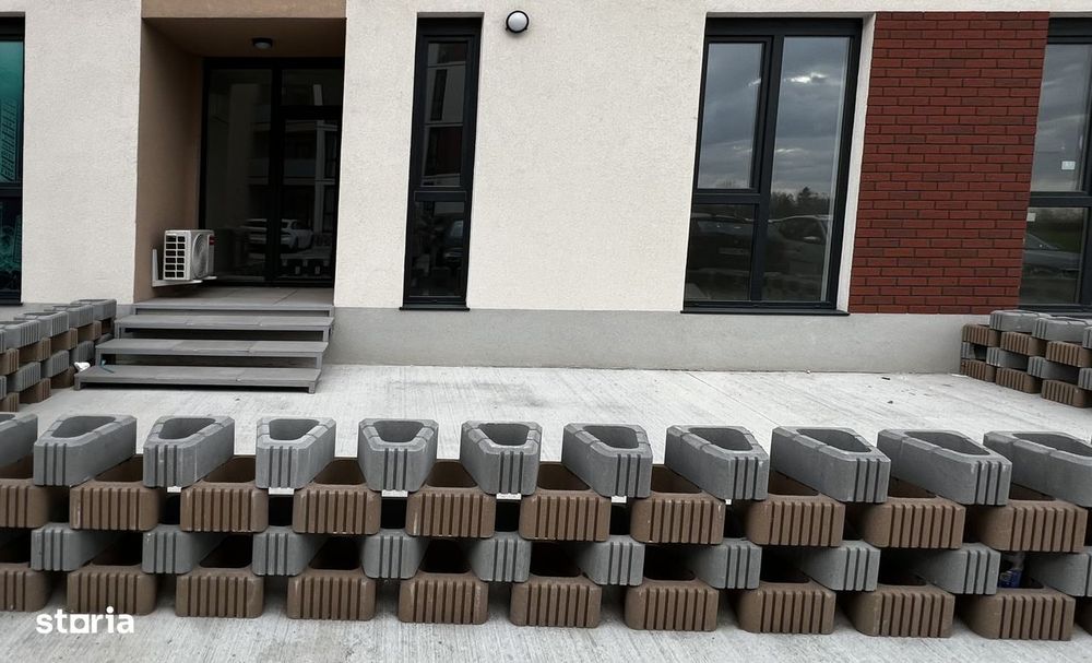 Apartament bloc nou, cu 2 camere si terasa - Parter -Zona Torontalului