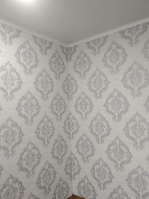 Поклейка обоев Шпаклевка