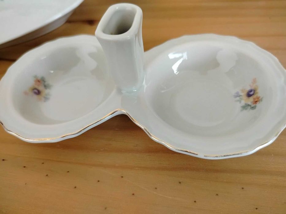 Порцеланови чинии и съдове РЕТРО 9 бр. ПАКЕТНА цена