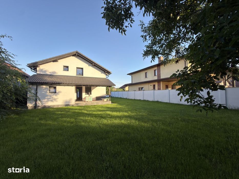 Casa individuala, 4 camere, 125mp utili, 500mp teren - Sanmihai Roman
