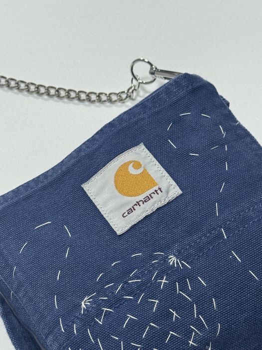Borseta / geanta Carhartt WIP  reworked 1 of 1 Handmade blue