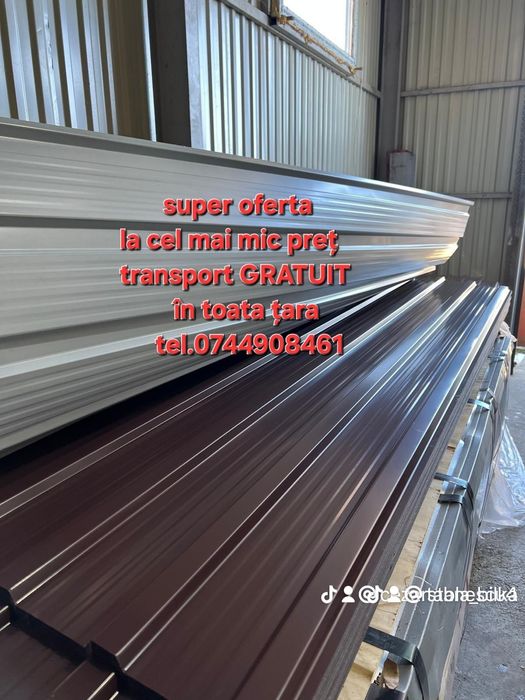 tabla cutata vopsita diverse grosimi si culori  transport Gratuit
