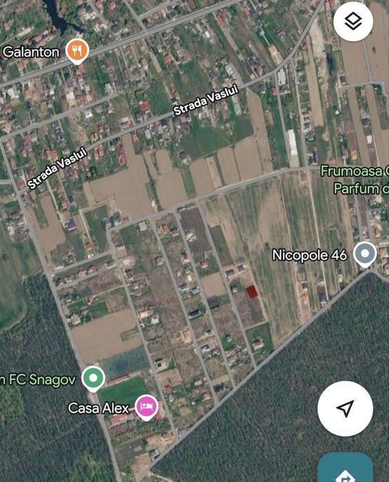 Teren 500 mp Ghermănești - com.Snagov- la padure-  direct proprietar-30 min București