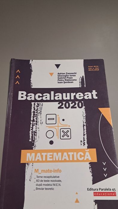 Meditații la Matematică si Informatică pentru BAC