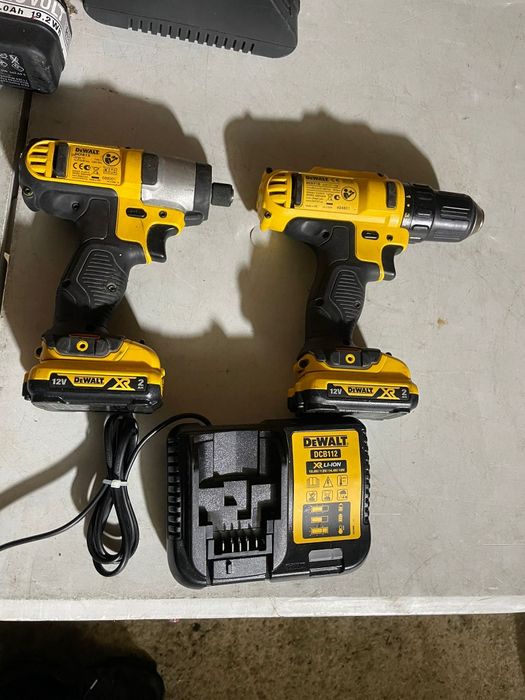 Set filetante dewalt 12v