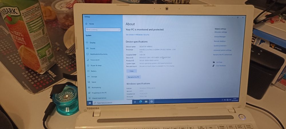 Laptop Toshiba I5_incarcator mouse