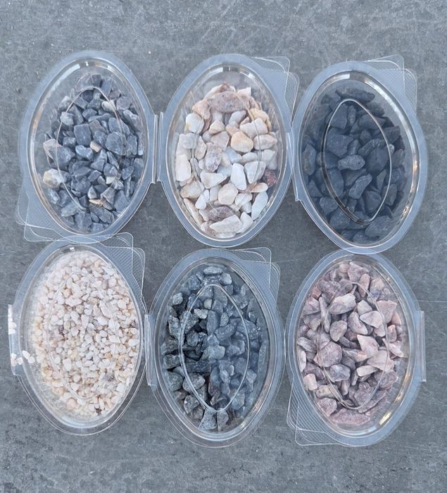 Piatra 2-4 mm rasina  epoxidica / poliuretanica  covor 4-7 mm uscata