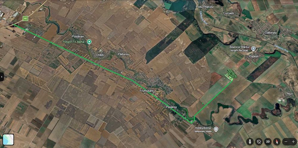 Ocazie. Teren Intravilan. Locatie superba cu lacuri si paduri, aer curat-Comunitate in crestere in mijlocul naturii(25 de proprietari+).Zona Frumusani