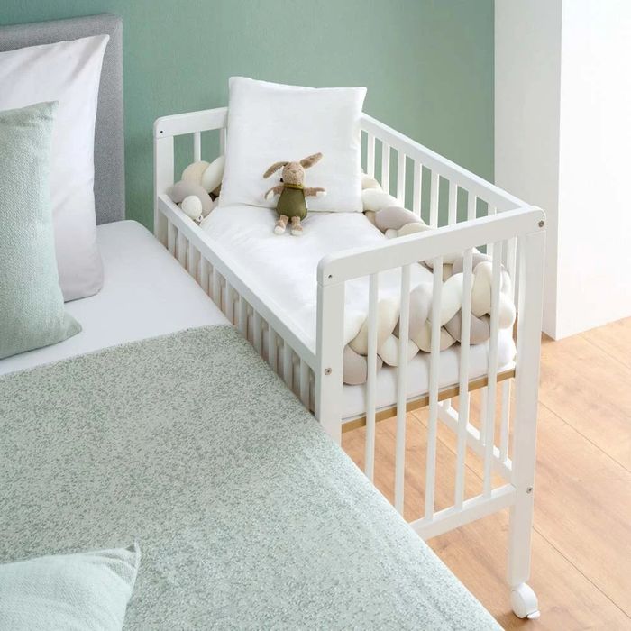 NINA 2 бебешка кошара NEXT TO ME с матрак 40X80 см