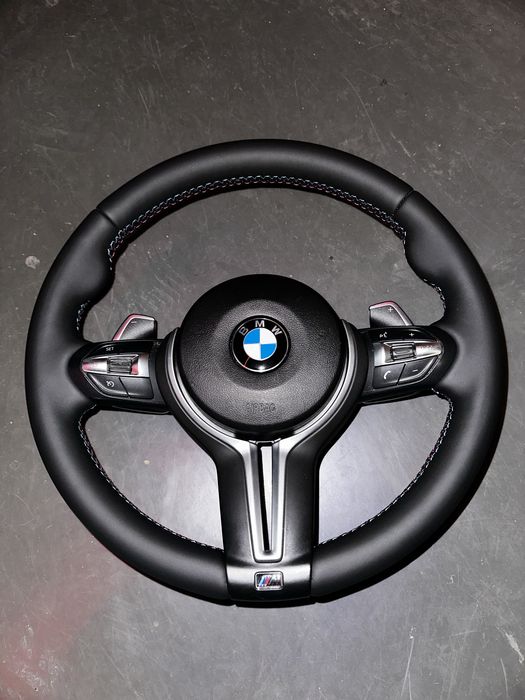 Volan BMW M Piele Carbon OEM ! Seria 1 2 3 4 5 6 - X1 X2 X3 X4 X5 X6
