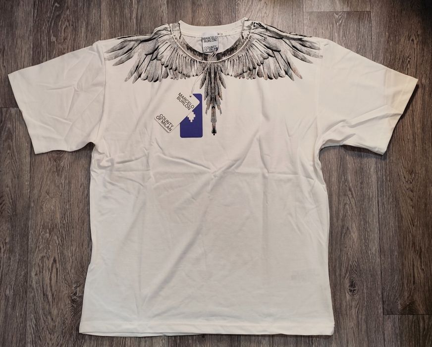 Мъжка тениска блуза фланелка памук Marcelo Burlon Milano 2025