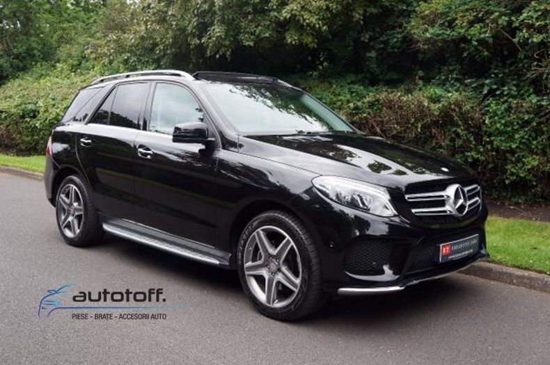 Praguri laterale Mercedes ML GLE W166 (11-18) din aluminiu