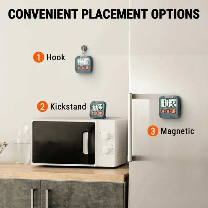 Кухненски таймер ThermoPro за готвене, таймери за класна стая за децa