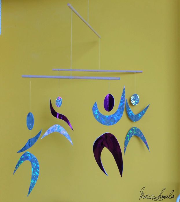 Въртележка за кошара Танцьори Монтесори