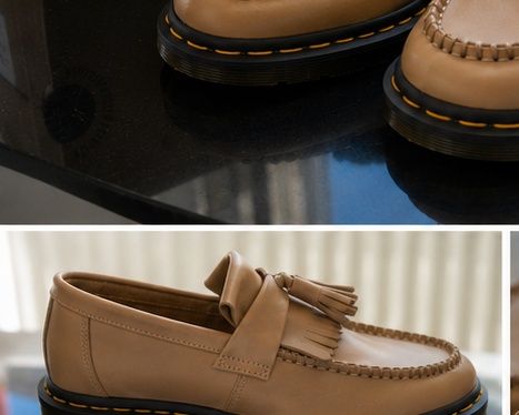 Dr. Martens Adrian YS Tassel Loafers EU43 | Saddle Tan | Model Rar