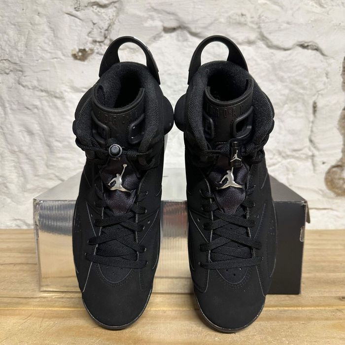 !ПРОМО! Air Jordan 6 Retro | Black/Chrome | + КУТИЯ