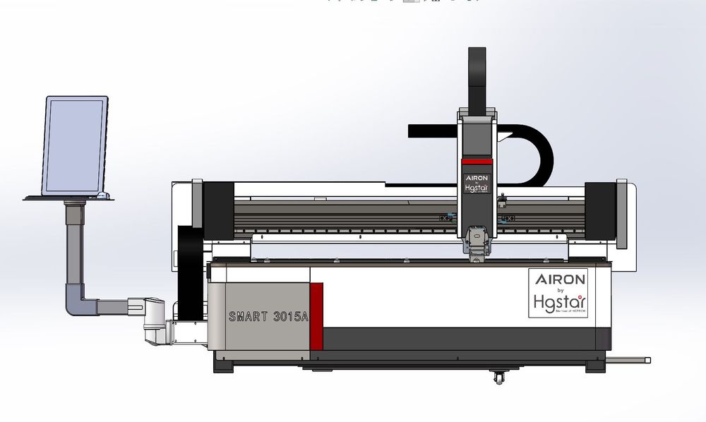 Лазерный станок | Lazer stanok metal uchun | Airon SMART3015A-- 3KW