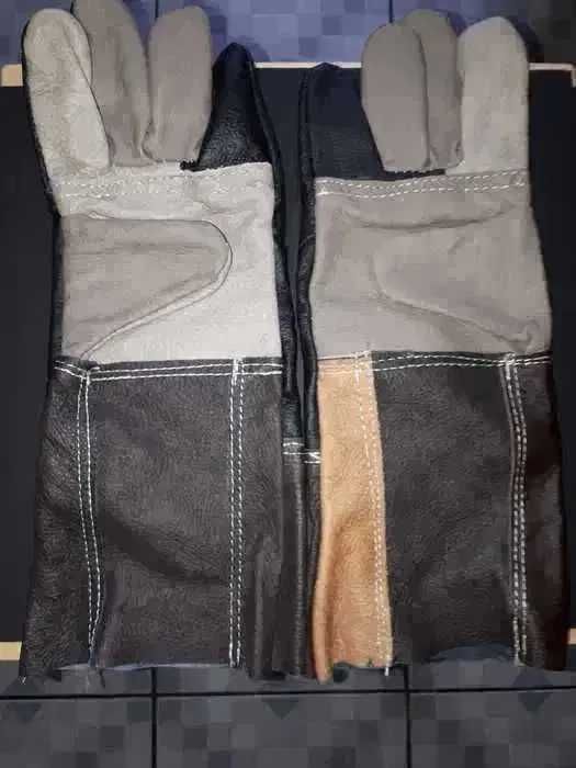 Manusi pentru sudori fabricate din piele de bovina