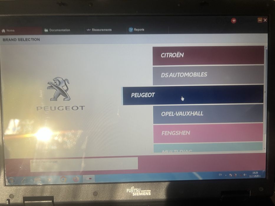 Peugeout/Citroen диагностика Lexia 3 Diagbox 9.91