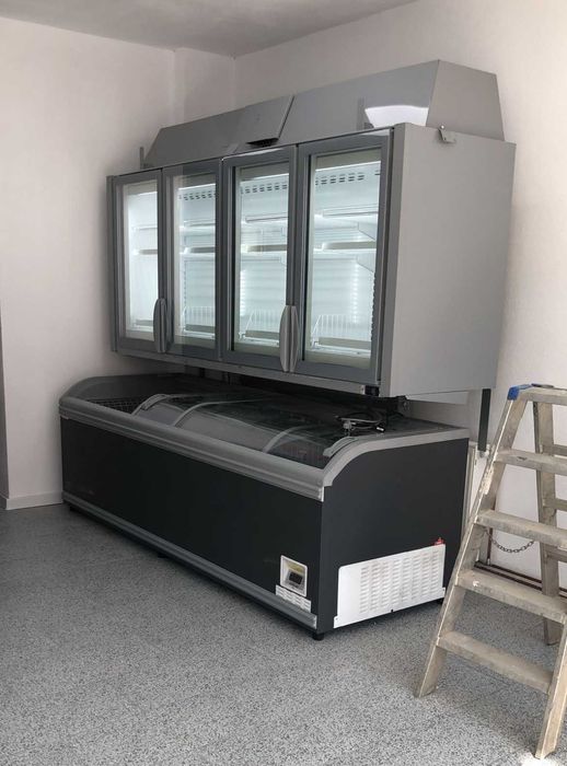 Dulap plus Lada Congelare sadu Refrigerarea/ 2,10m/ AHT Austria