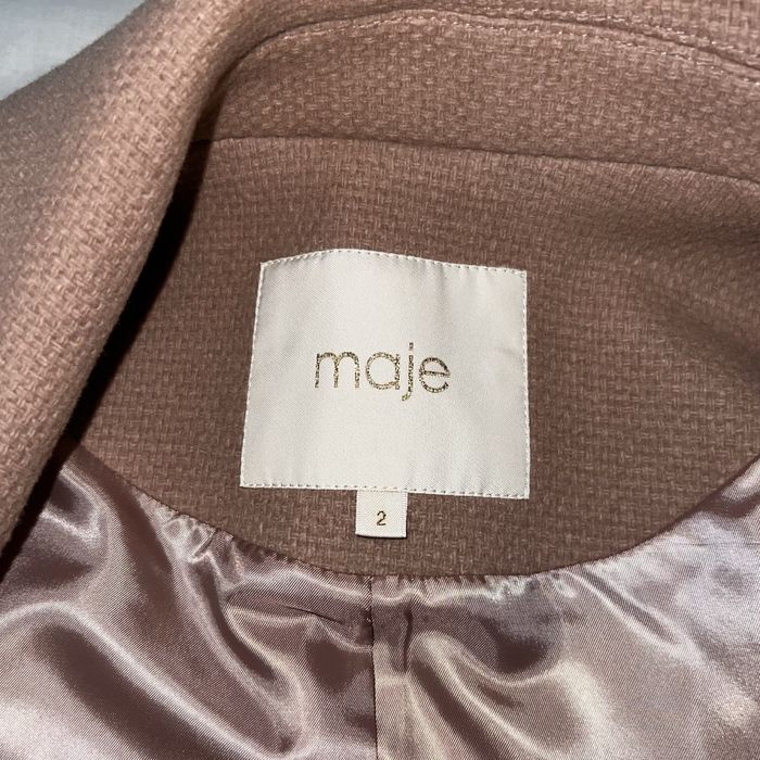 Теплое пальто maje