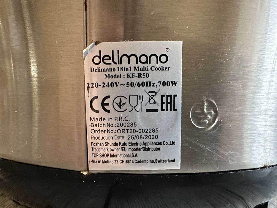 Мултикукър - Delimano KF-R50 - 18 в 1