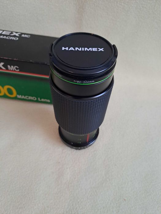 obiectiv hanimex f 4.5 80 - 200 macro japan