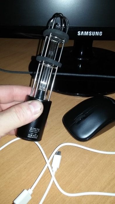 УФ дезинфекция ультрафиолетовый светильник