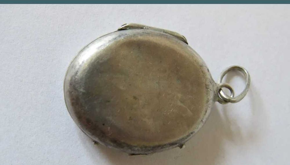 pandant argint cu email