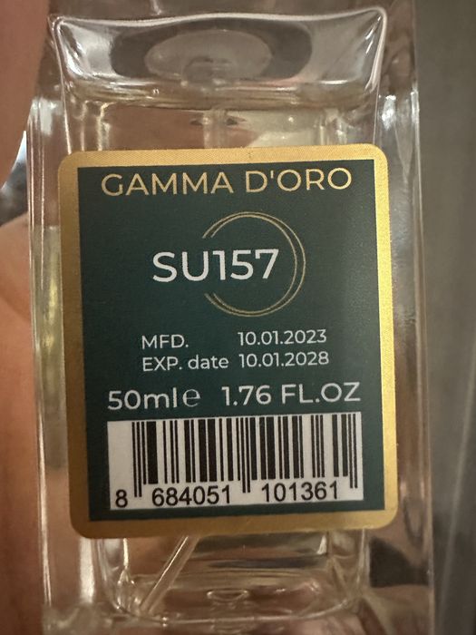 Парфюм gamma d'oro su157