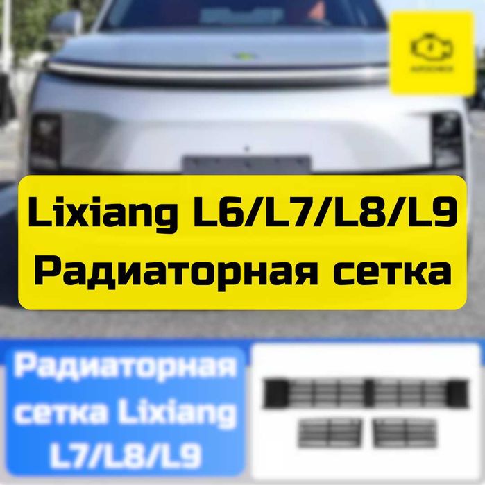 Радиаторная сетка для Lixiang L6/L7/L8/L9 от «Autocheck.Shop»