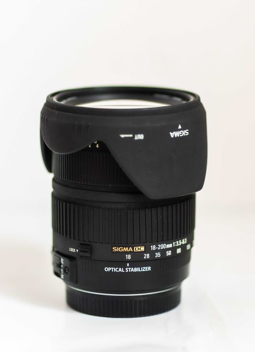 Obiectiv SIGMA 18-200mm DC OS HSM - Canon EF