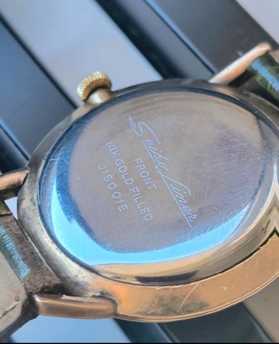 Seiko Liner 23 jewels 1962 original  Vintage pentru colectie  14 K