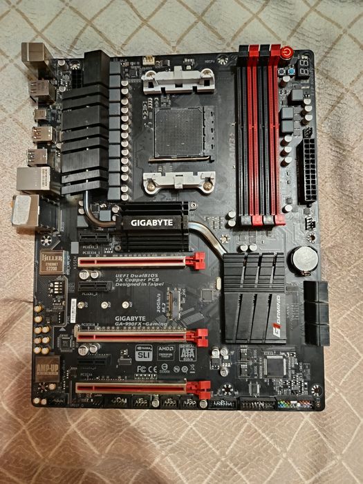 ЗАПАЗЕНА! Gigabyte GA-990FX-Gaming motherboard/дъно/дънна платка с. AM