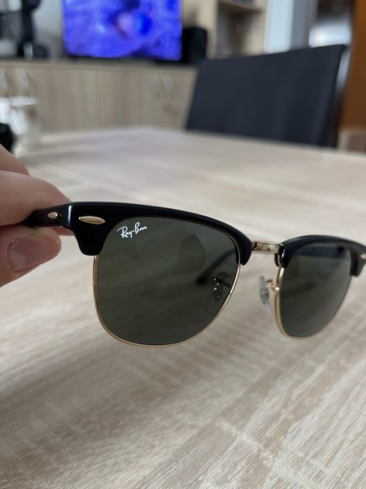 Ochelari de soare unisex Ray-Ban RB3016 W0365 49 CLUBMASTER