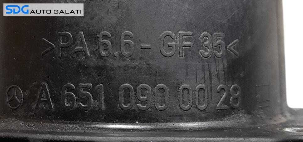 Tub Tubulatura Cot Racord Admisie Aer Mercedes Vito Viano W639 2.2 CDI 2003 - 2014 Cod A6510900028 [N0964]