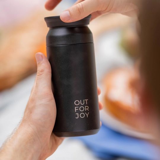 Termos cafea & ceai OUT FOR JOY, inox, 350ml
