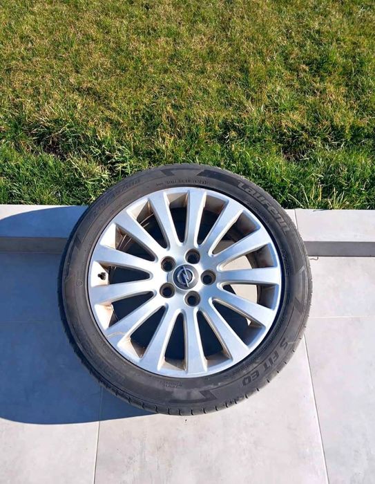 Jeante aliaj+cauciucuri opel insignia 2009