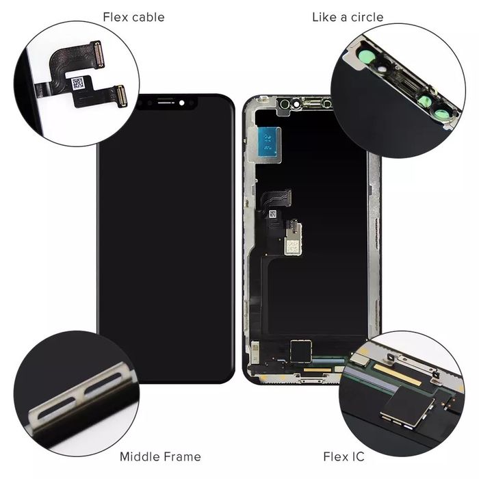 Display nou pentru iphone X Xs Xr 11 12 13 14 15 16 17 pro max plus  Xs max